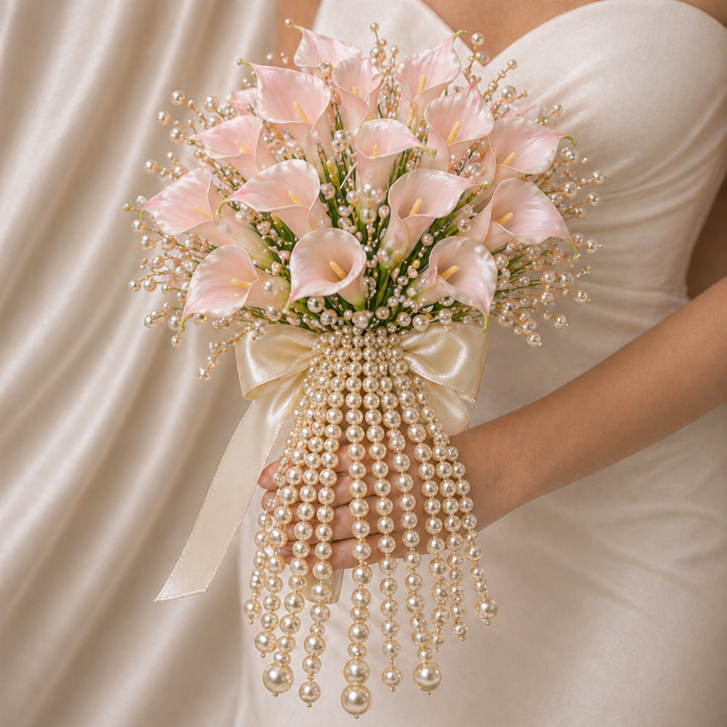 buchet mireasa perle aureline pearlee
buchet mireasa perle cascada calla
buchet nunta perle cultura handmade fluid
buchet mireasa elegant cu perle lungi