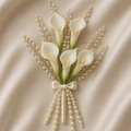 butoniera mire eterna pearlee
butoniera mire perle design infinit
accesoriu mire nunta elegant handmade
butoniera premium perle si flori matase