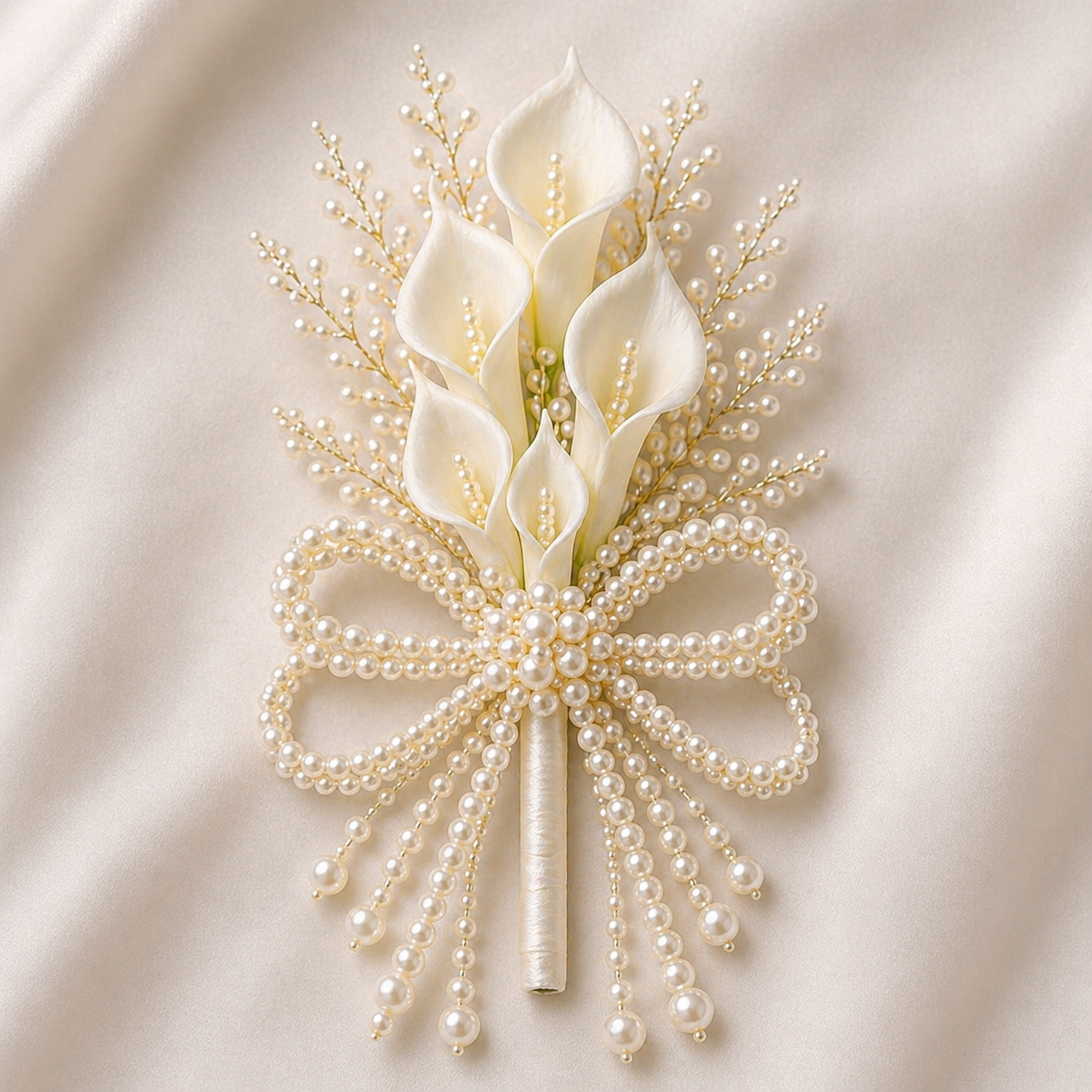 butoniera mire la mariee pearlee
butoniera mire perle design simetric
butoniera eleganta mire flori matase japoneza
accesoriu mire couture nunta
